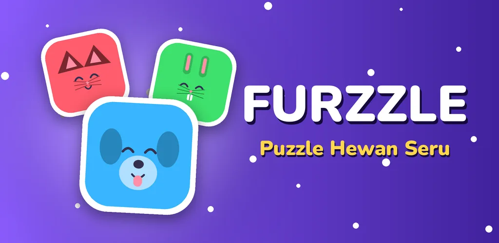 Furzzle: puzzle hewan seru dengan ubin anjing, kucing, dan kelinci